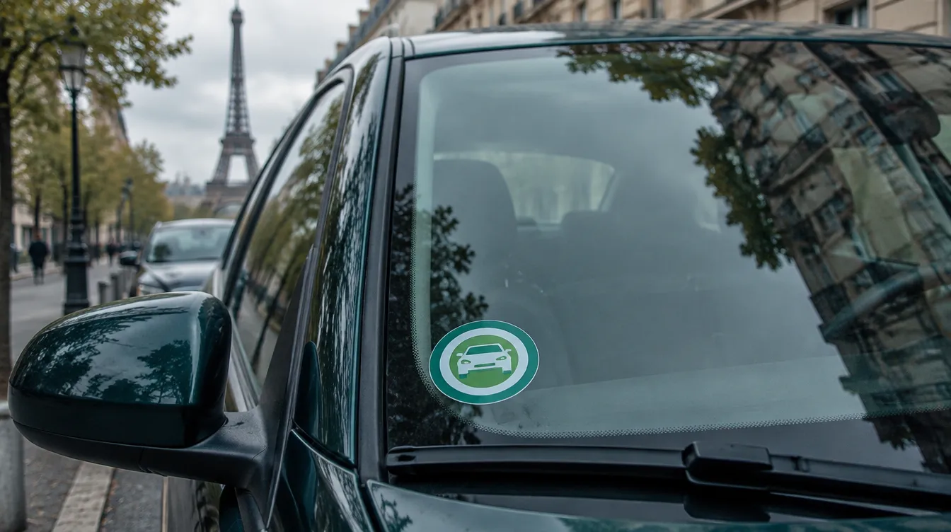 Commander une vignette Crit’Air pour un véhicule de société